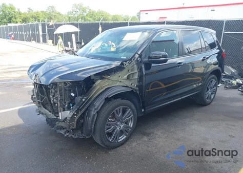 2021 Honda Passport Awd Ex-L из США, поврежденный, VIN 5FNYF8H59MB031013